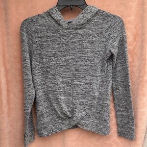 Girls Hooded Shirt Size L 10/12